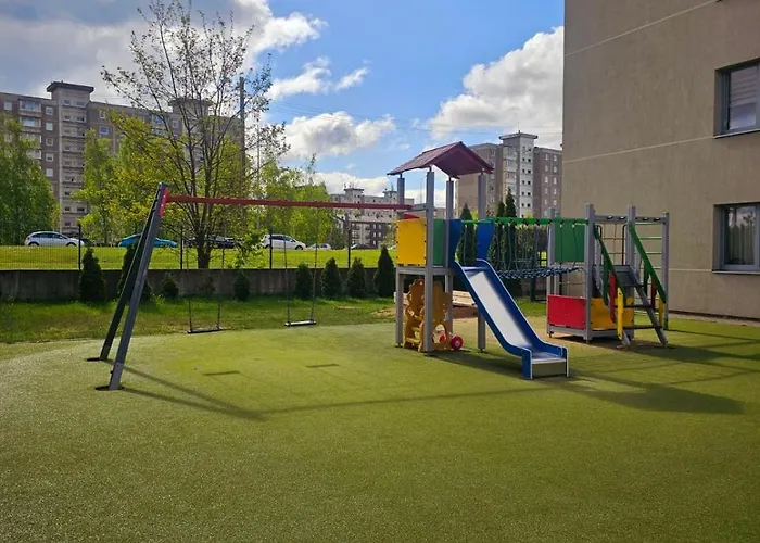 3 2 Beds 1 Sofa-bed With Garden * Каунас